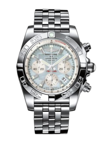 Chronomat 44 Stainless Steel / Gray Pearl / Bracelet