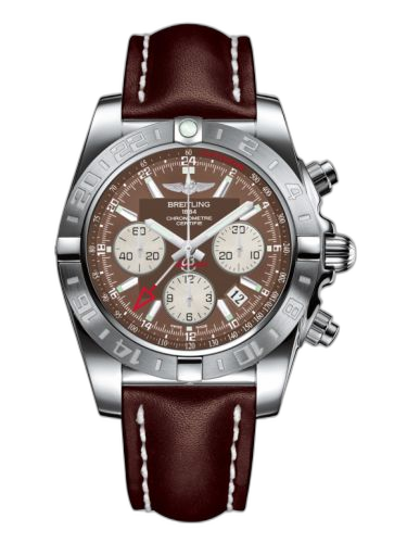 Chronomat 44 GMT Stainless Steel / Metallica Brown / Calf