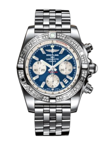 Chronomat 44 Stainless Steel / Diamond / Metallica Blue / Bracelet