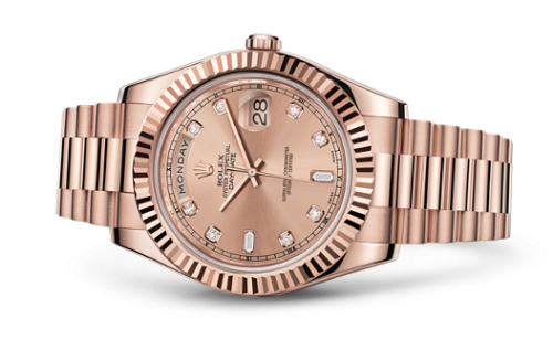 Day-Date II Everose Pink Diamonds