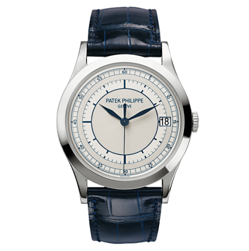 Calatrava 5296G Scientific White Gold / Silver