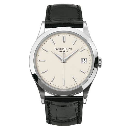 Calatrava 5296G White Gold / Silver