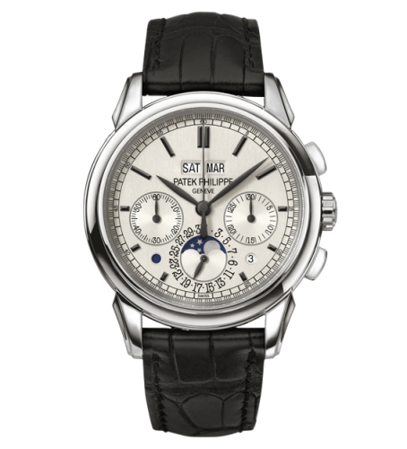 Perpetual Calendar Chronograph 5270 White Gold / Silver