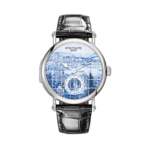 Tourbillon Minute Repeater 5539 White Gold / Old Views of Geneva