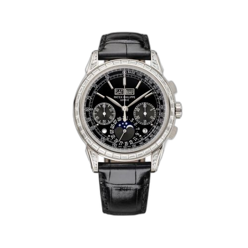 Perpetual Calendar Chronograph 5271 Platinum / Black