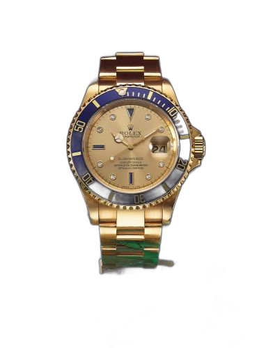 Submariner 16618 Gold Serti