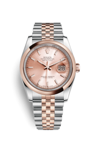 Datejust 36 Rolesor Everose Domed / Jubilee / Pink