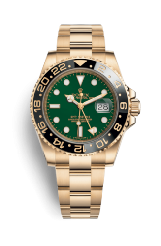 GMT-Master II Yellow Gold / LN / Green