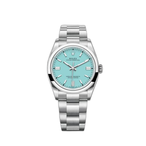 Oyster Perpetual 36 Stainless Steel / Turquoise