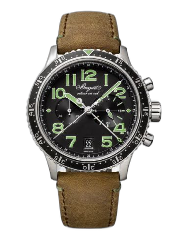 Type XXI 3815 Titanium / Black - Green