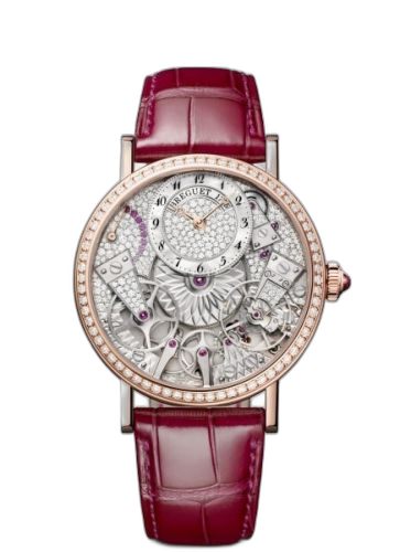 Tradition 7035 Pink Gold - Diamond / MOP