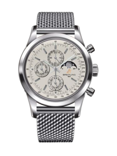Transocean Chronograph 1461 Stainless Steel / Silver / Bracelet