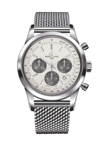 Transocean Chronograph Stainless Steel / Panda / Ocean Classic
