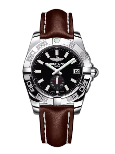 Galactic 36 Automatic Stainless Steel / Onyx Black / Calf