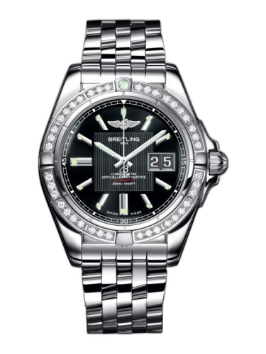 Galactic 41 Stainless Steel / Diamond / Trophy Black / Bracelet