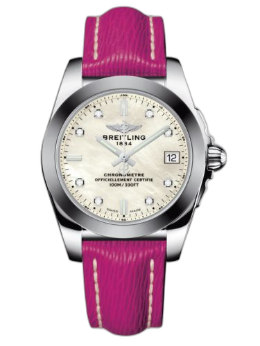 Galactic 36 Stainless Steel / SleekT / Pearl Diamond / Sahara