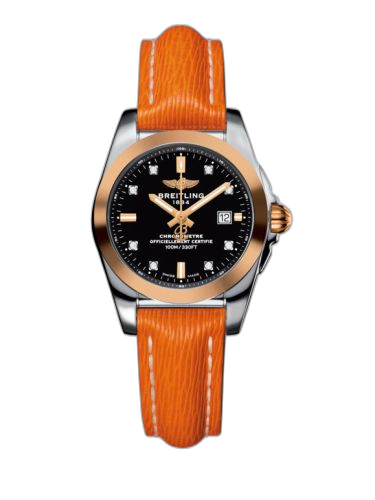 Galactic 29 Stainless Steel / Rose Gold / Trophy Black Diamond / Sahara