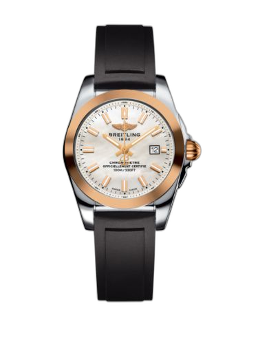 Galactic 29 Stainless Steel / Rose Gold / Pearl / Rubber