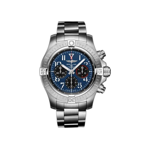 Avenger B01 Chronograph 45 Stainless Steel / Blue / Bracelet