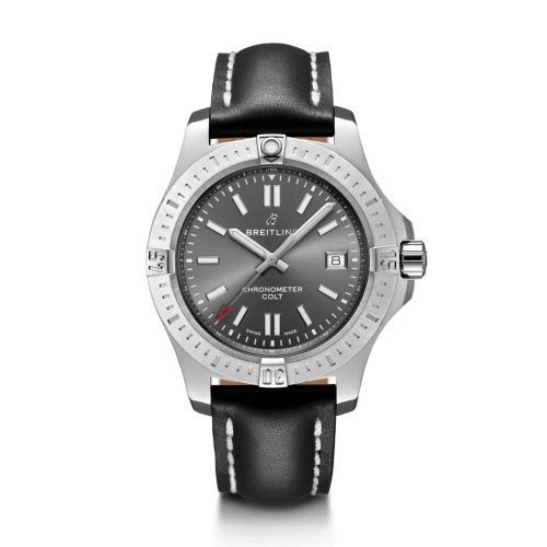 Chronomat Colt 41 Automatic Tempest Grey / Calf / Pin