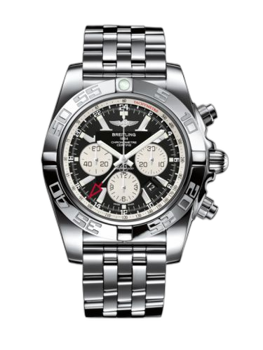 Chronomat 47 GMT Stainless Steel / Onyx Black / Bracelet
