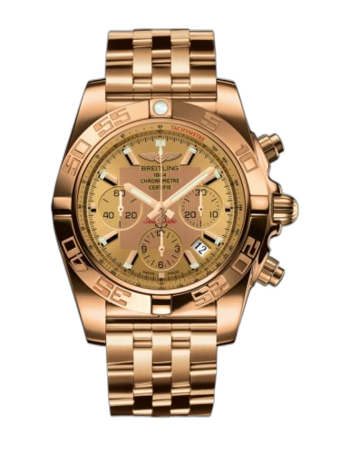 Chronomat 44 Rose Gold / Golden Sun / Bracelet
