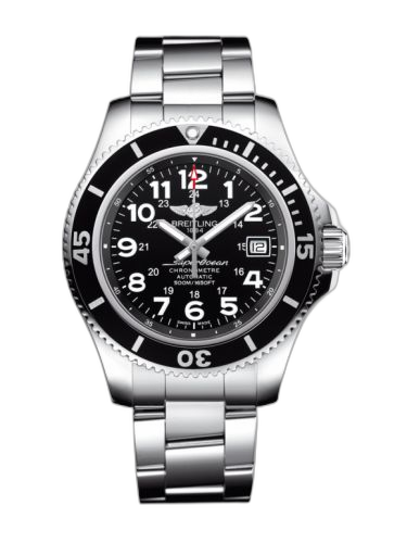 Superocean II 42 Stainless Steel / Volcano Black / Bracelet