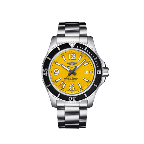 Superocean 44 Stainless Steel / Yellow / Bracelet