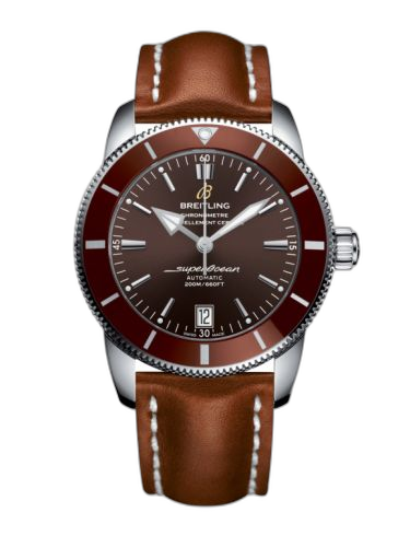 Superocean Heritage II 42 Stainless Steel / Bronze / Bronze / Calf