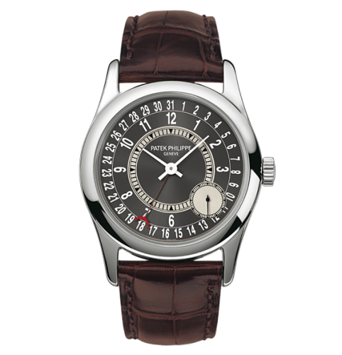 Calatrava 6000 White Gold / Grey