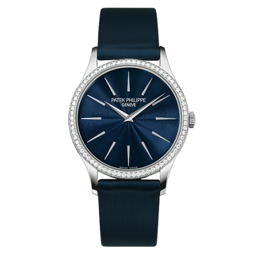 Calatrava 4897 White Gold / Night Blue