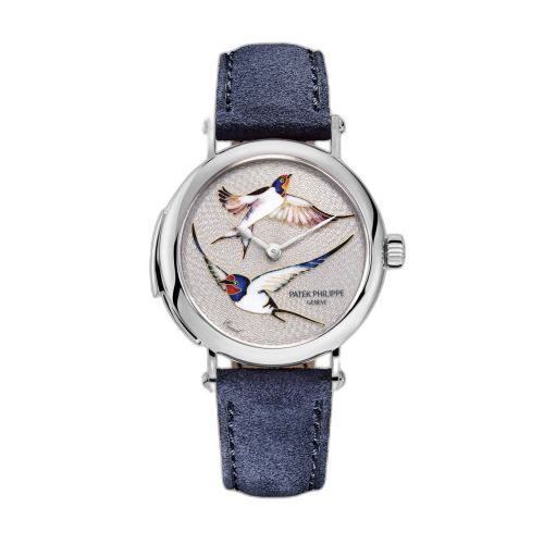 Minute Repeater 7000 White Gold / Swallows in Flight