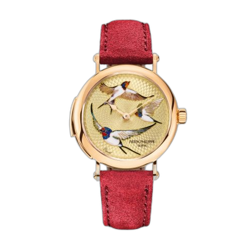 Minute Repeater 7000 Rose Gold / Swallows in Flight
