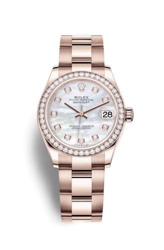Datejust 31 Rose Gold / Diamond / MOP / Oyster