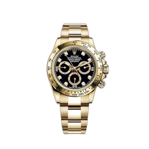 Cosmograph Daytona Yellow Gold / Black - Diamond