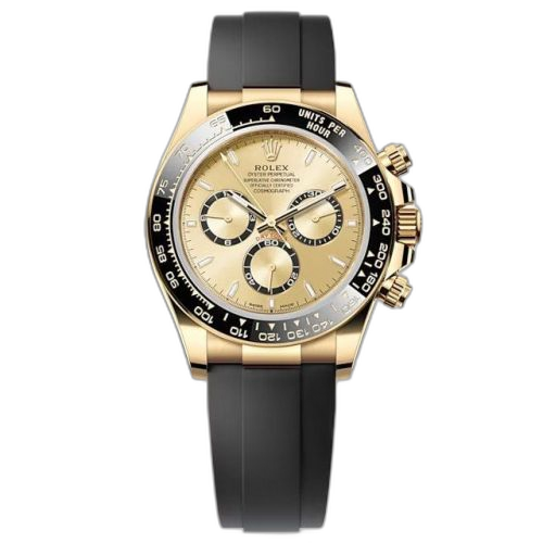 Cosmograph Daytona Yellow Gold - Cerachrom / Golden / Oysterflex