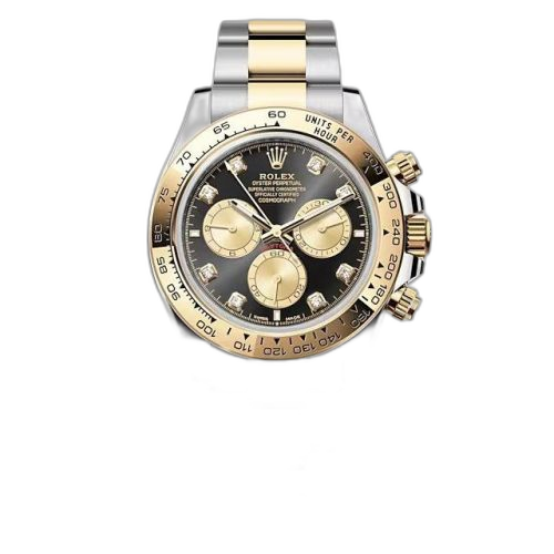 Cosmograph Daytona Stainless Steel - Yellow Gold / Black - Golden - Diamond / Oyster