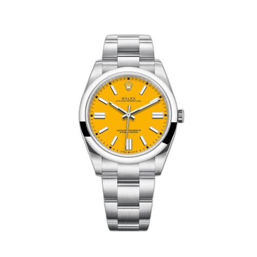 Oyster Perpetual 41 Stainless Steel / Yellow