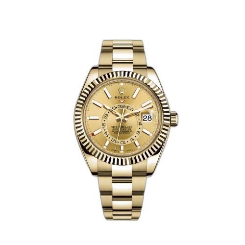 Sky-Dweller Yellow Gold / Champagne
