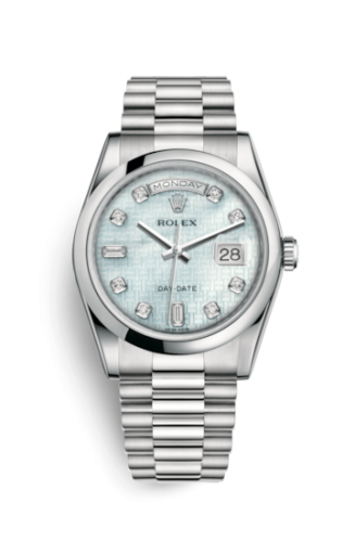 Day-Date 36 Platinum Domed / President / Oxford MOP