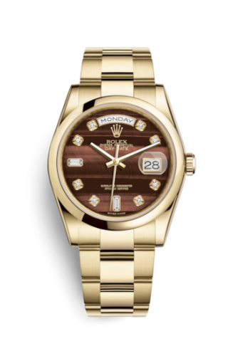 Day-Date 36 Yellow Gold Domed / Oyster / Bull's Eye