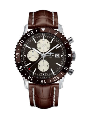 Chronoliner Stainless Steel / Bronze / Croco