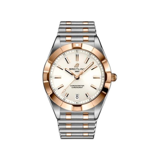 Chronomat 32 Stainless Steel / Red Gold / White / Rouleaux