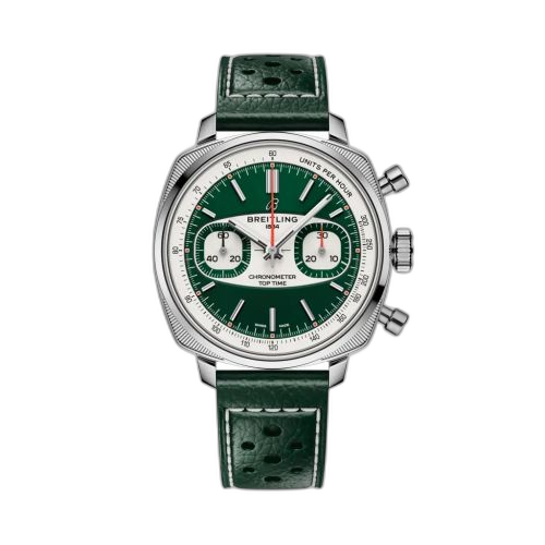 Premier Top Time B01 Racing Stainless Steel / Green