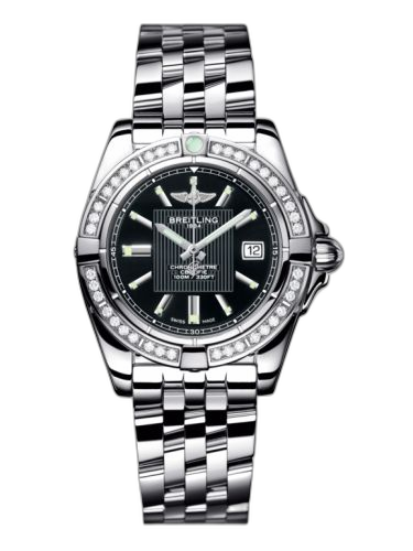 Galactic 32 Stainless Steel / Diamond / Trophy Black / Bracelet