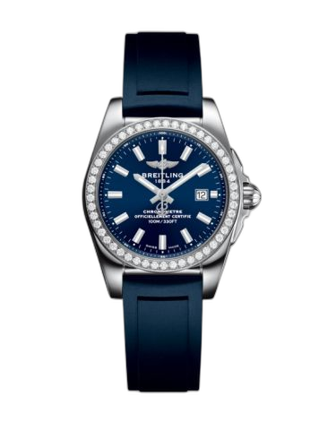 Galactic 29 Stainless Steel / Diamond / Horizon Blue / Rubber