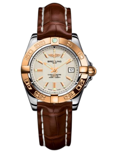 Galactic 32 Stainless Steel / Rose Gold / Sierra Silver / Croco
