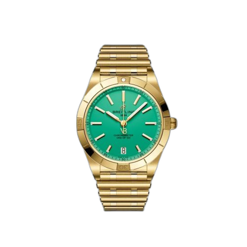 Chronomat Automatic 36 Victoria Beckham Yellow Gold / Peppermint