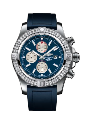 Super Avenger II Stainless Steel / Diamond / Mariner Blue / Rubber / Pin