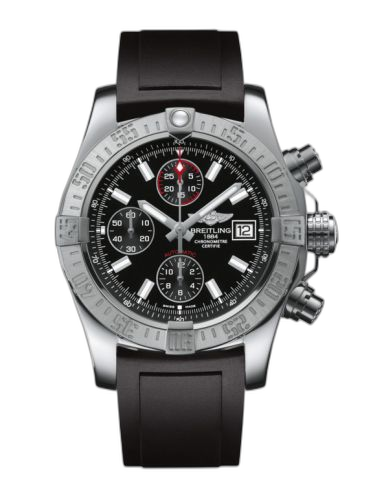 Avenger II Stainless Steel / Volcano Black / Rubber